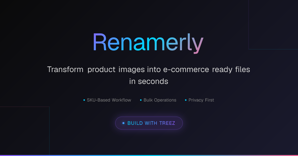 Batch Rename Tool - Bulk Rename Files Online | Renamerly
